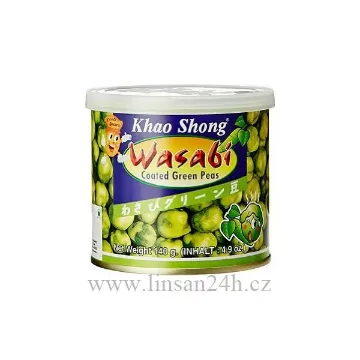 KHAO SHONG 140g Wasabi Coated Green Peas
