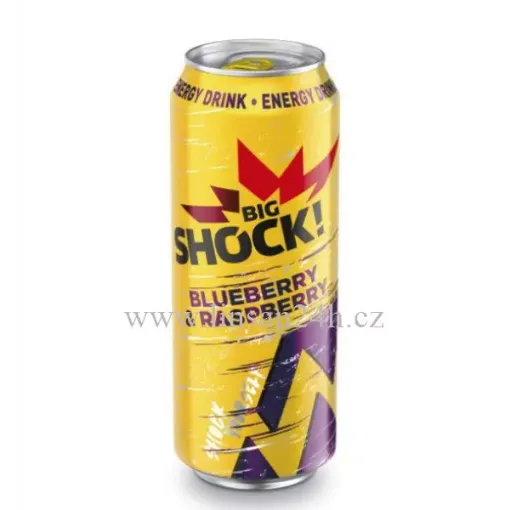 Big Shock 0,5L Blueberry Raspberry 4x6ks