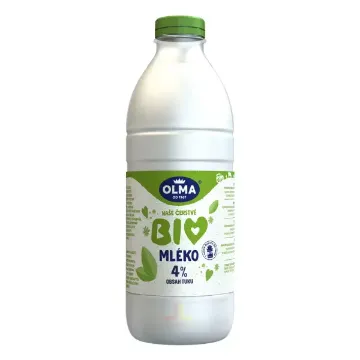 OLMA Mléko 1L BIO Čerstvé 4%