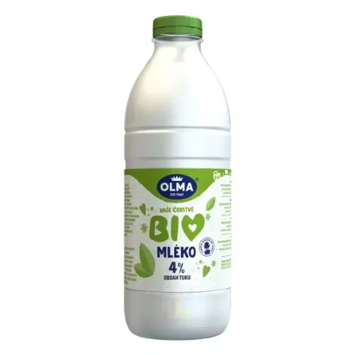 OLMA Mléko 1L BIO Čerstvé 4%