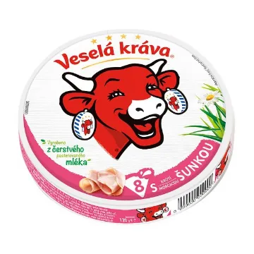 Veselá kráva 120g se Šunkou