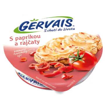 Gervais 80g S Paprikou a Rajčaty