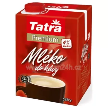Tatra Mléko 500ml Kávy Premium (4% tuku)