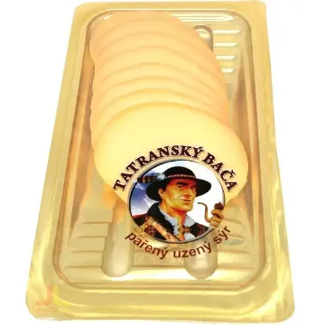 Tatranský Bača 120g Plátky - Pařený Uzený Sýr
