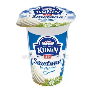 Kunín Smetana 200g Ke Šlehání 31%