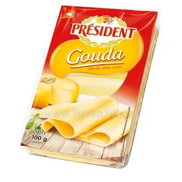 Président Sýr Plátky 100g Gouda