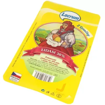 Lacrum Sýr Plátky 100g Eidam 30%