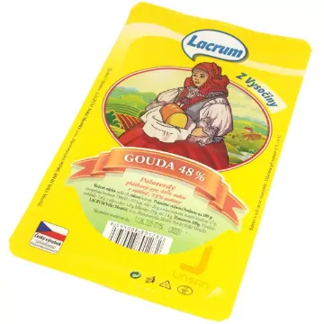 Lacrum Sýr Plátky 100g Gouda 48%