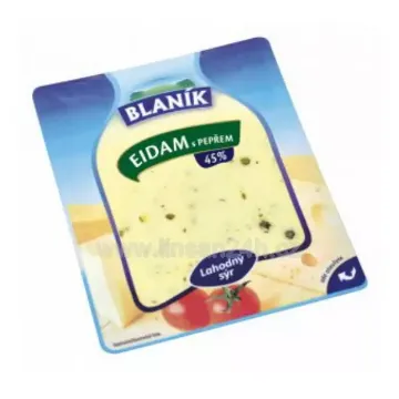 Blaník 100g Eidam S Pepřem 45% Plátky