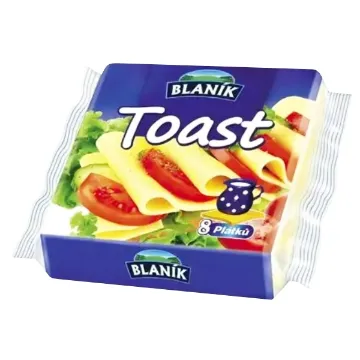 Blaník Távený sýr plátky Toast 130g