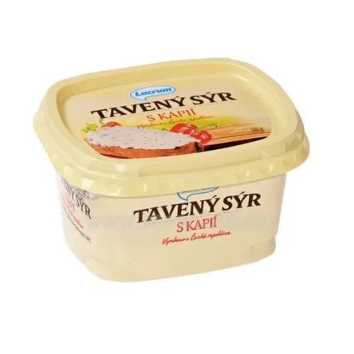 Lacrum Tavený Sýr 180g S Kapií