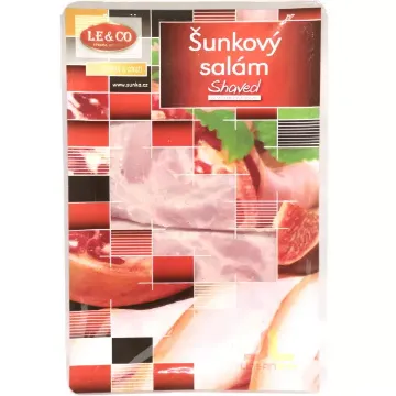 LECO Salám 100g Šunkový Shaved