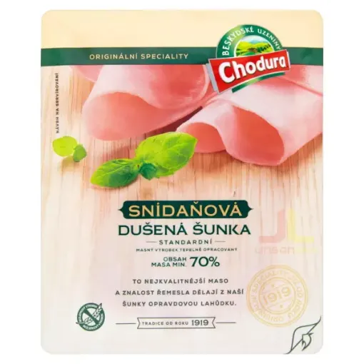 Chodura 100g Snídaňová Dušená Šunka
