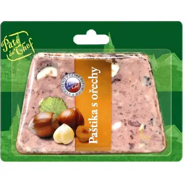 PatéDuChef Ardenská paštika 125g S Lískový Oríšky
