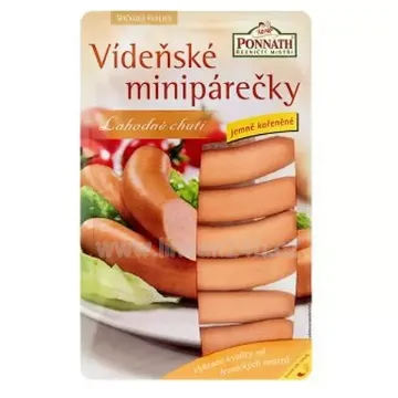 PONNATH Vídeňské Minipárečky 200g