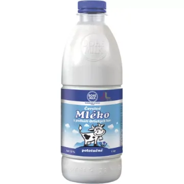 Bohemilk Čerstvé Mléko 1L Polotučné 1,5% PET