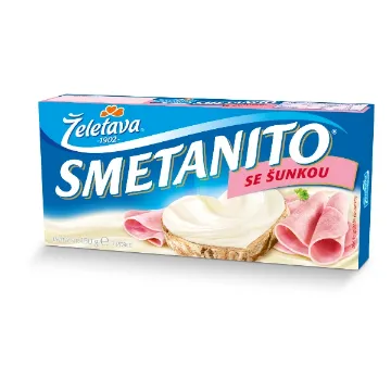 ŽELETAVA 150g Smetanito se Šunkou