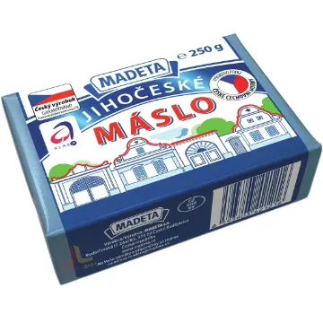 Madeta Máslo 82% 250g