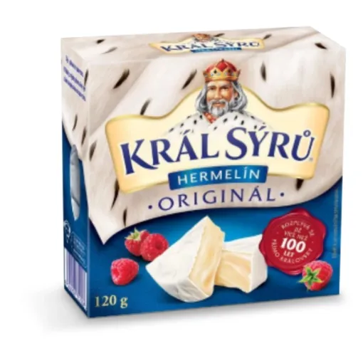 Král Sýru 120g Hermelín Originál