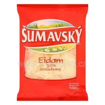 Šumavský Sýr Strouhaný 100g Eidam 30%(HDB_15 n)