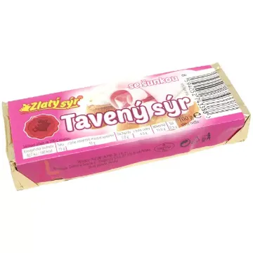 Zlatý Sýr Tavený sýr se šunkou 6x100g (HDB_20n)