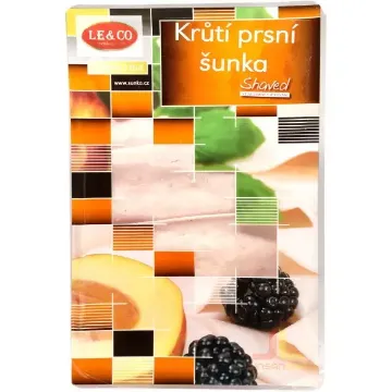 LECO Šunka 100g Krůtí Prsní Shaved