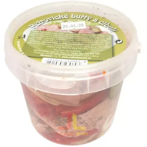 HATTLMANN Buřty s Cibulí 550g