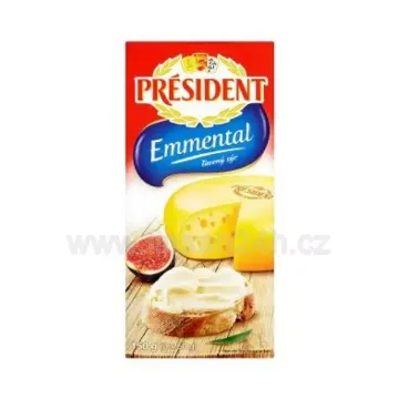 Président 150g Tavený sýr se sýrem Ementál