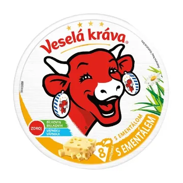 Veselá kráva 120g s Ementálem
