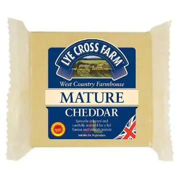 Lye Cross Farm 200g Mature White Cheddar PDO(HDB_30n)