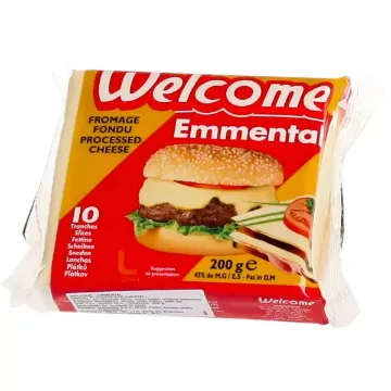 Welcome 200g Emmental plátky (HDB_20n)