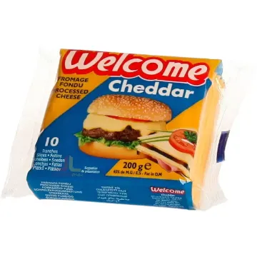 Welcome 200g Cheddar Plátky (HDB_20n) - 3597