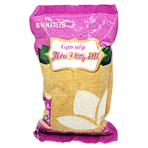 Rýže lepkává - Gao Nep Hoa Vang 2kg Hat Tron Vinaseed