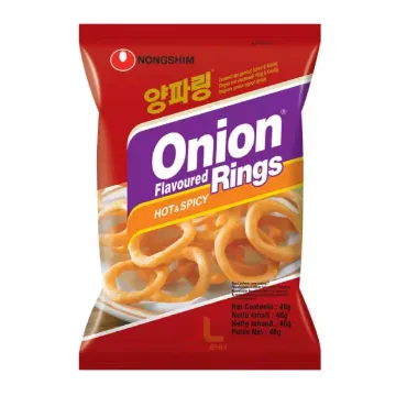 Nongs Chips 40g Onion Ring Hot & Spicy