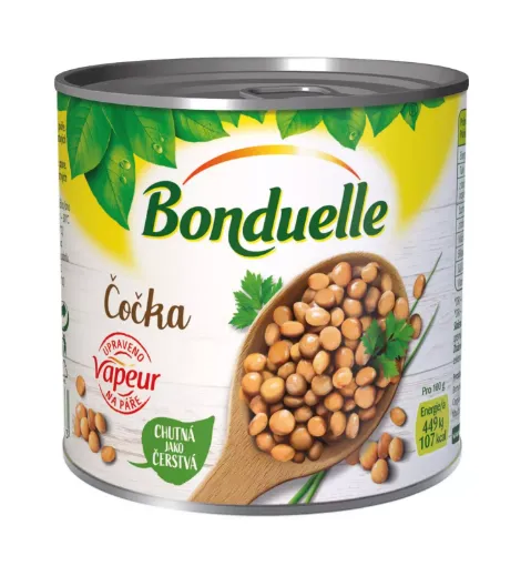 Bonduelle 425ml 310g Vapeur Čočka
