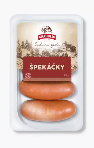 Krahulík 400g Špekačky 62% Masa