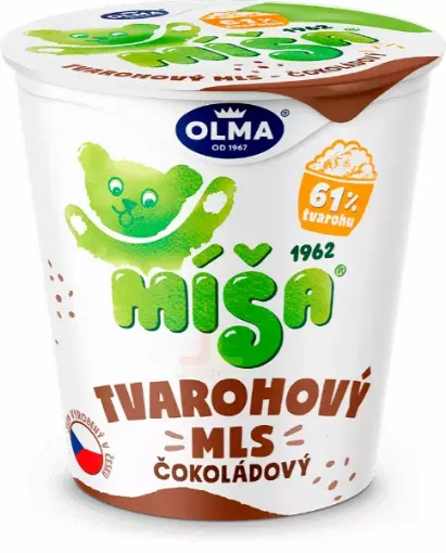OLMA Míša Tvarohový 130g Mls Čokoládový