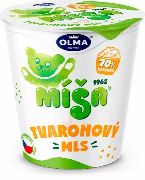 OLMA Míša Tvarohový 130g Mls Smetana