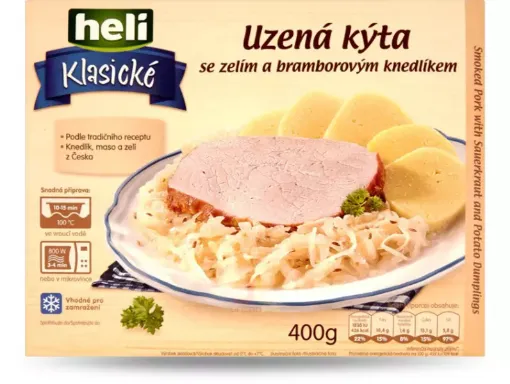 HELI 400g Uzená kýta, zelí, br.kn.