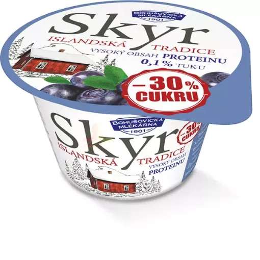 Skyr mléčný dezert 130g Borůvka (HDB_10n)