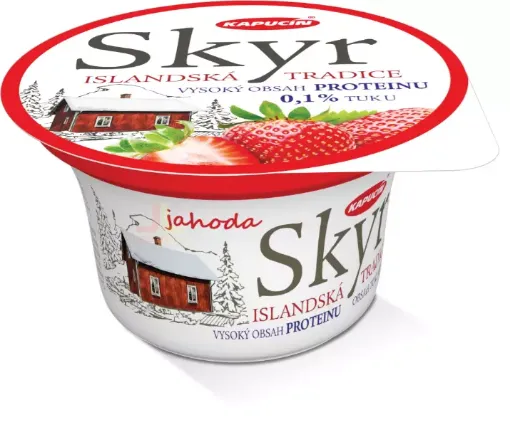 Skyr mléčný dezert 130g Jahoda