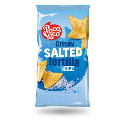 TORTILLA CHIPS PocoLoco 200g Slané