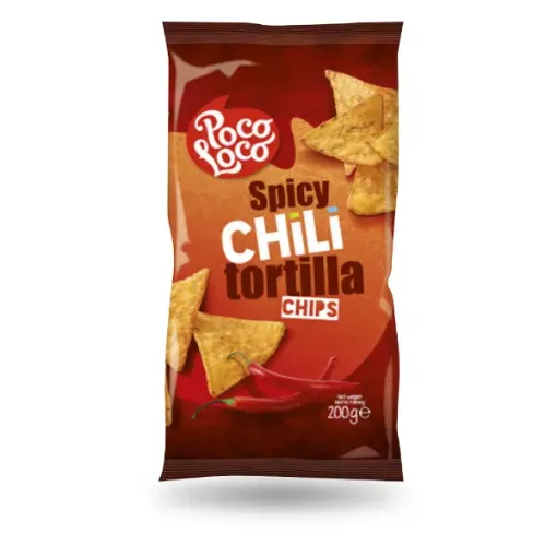 TORTILLA CHIPS PocoLoco 200g Chilli