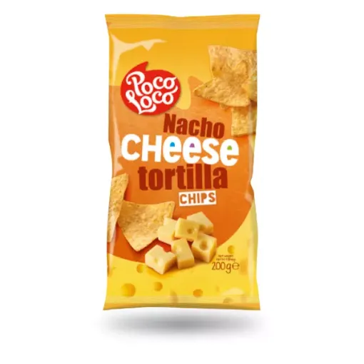 TORTILLA CHIPS PocoLoco 200g Sýr