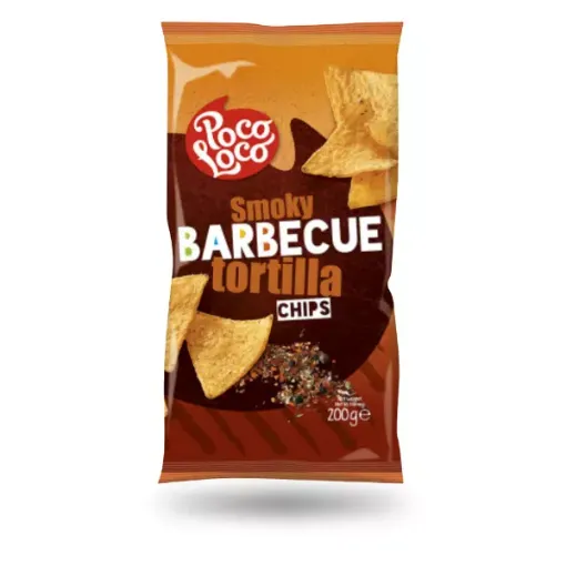 TORTILLA CHIPS PocoLoco 200g BBQ