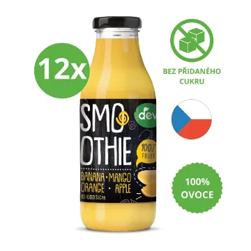 Smoothie Deva 300ml Mango, Pomeranč, Banan