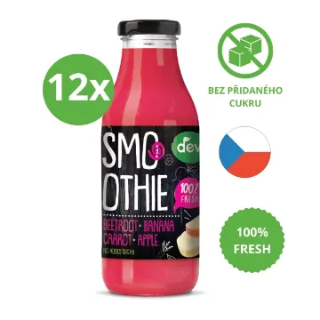 Smoothie Deva 300ml Červena Řepa, Apple, Carrot