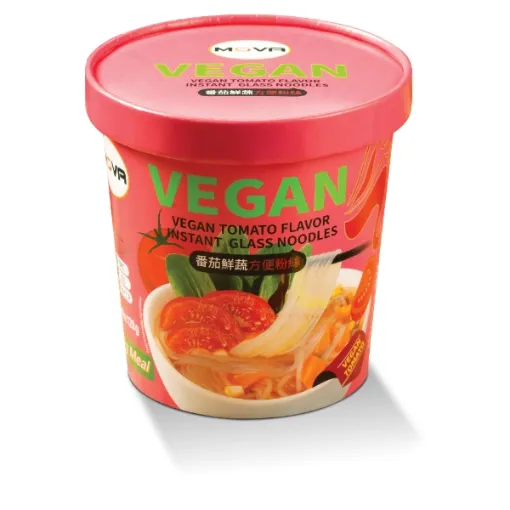 Vegan Glass Noodles CUP 128g TOMATO