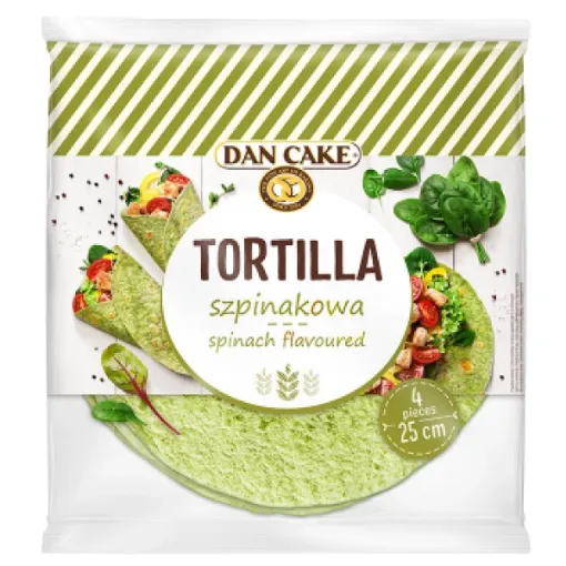 DanCake Tortilla 240g Spinach