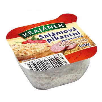 Krajánek pomazánka 100g salámová pikantní